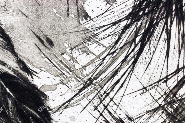 Print On Canvas Abstract Grass Ii 813X1220mm