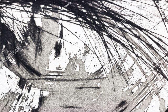 Prints - ABSTRACT GRASS I (813x1220)