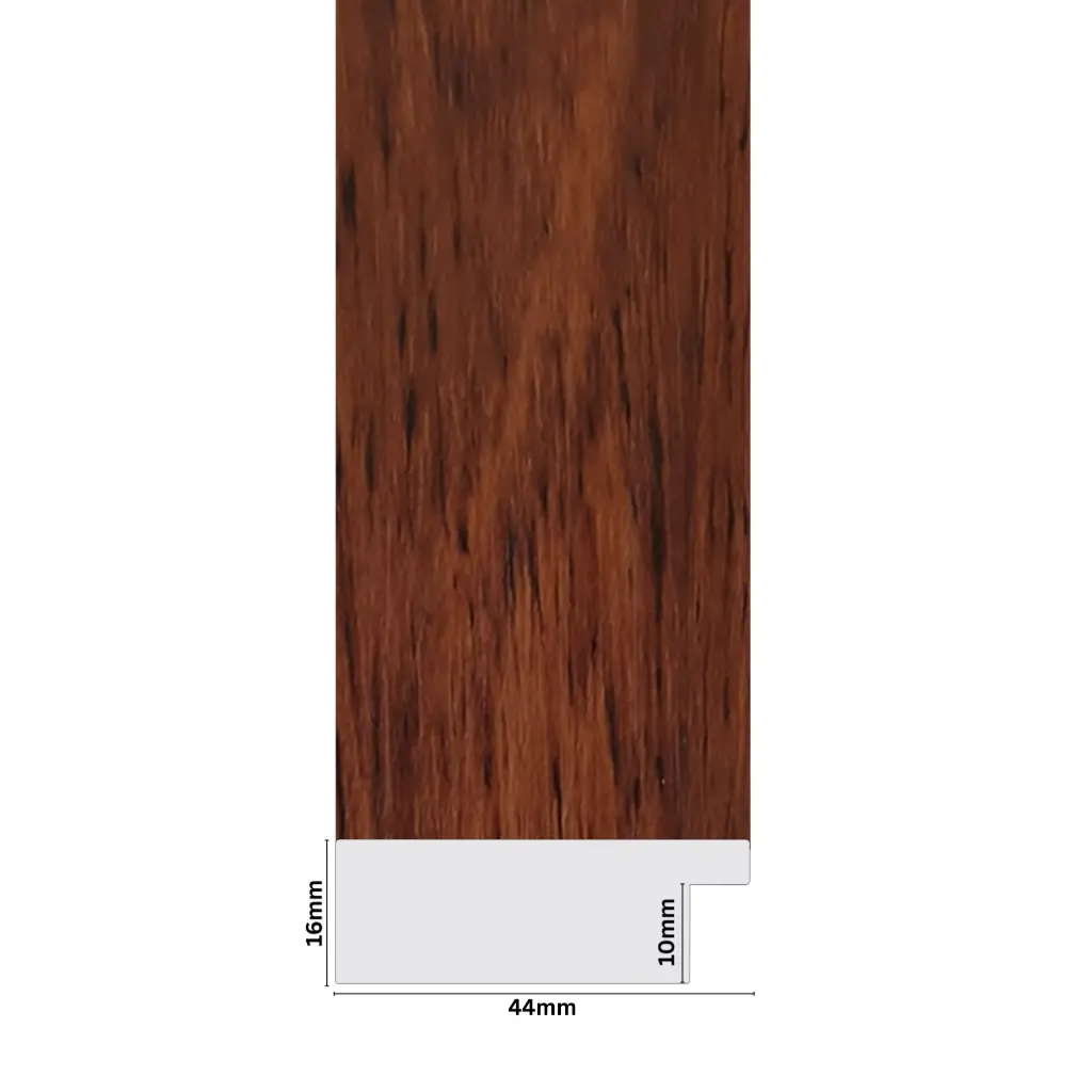PS Moulding W 44 X H 16 X L 2900mm Medium Woodstain