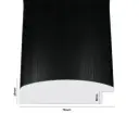 PS Moulding W 74 X H 19 X L 2900mm Black