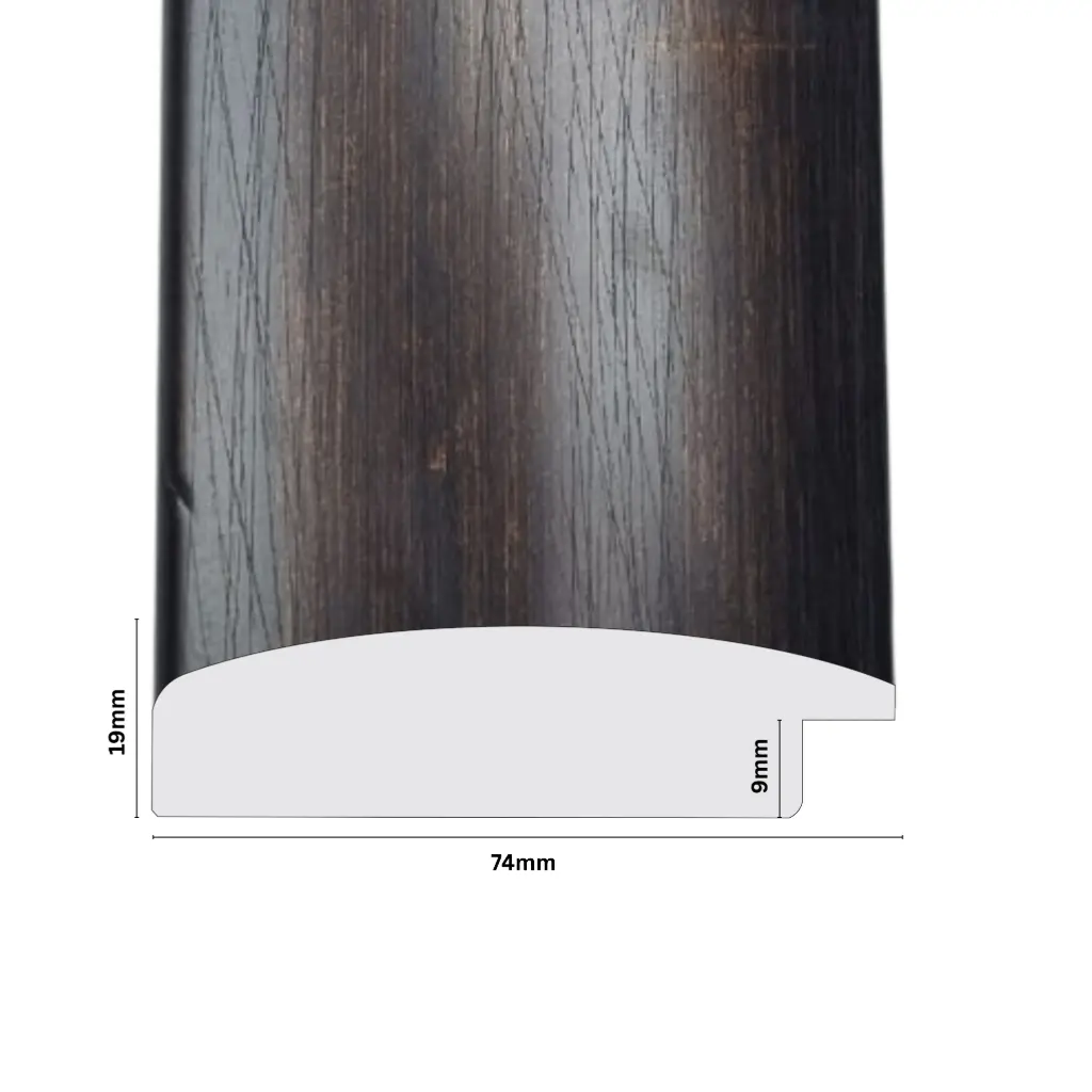 PS Moulding W 74 X H 19 X L 2900mm Antique Bronze