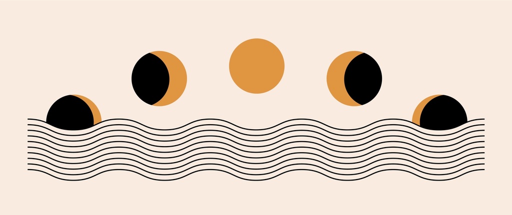 Print On Canvas Contemporary Abstract 1500X500mm