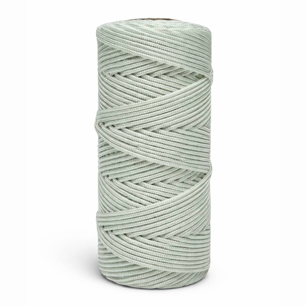 Picture Hanging Twine Polyester Braid 3.0mm 120m White Round