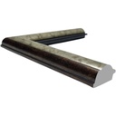 PS Moulding W 43 X H 21 X L 2900mm Silver & Bronze