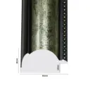 PS Moulding W 43 X H 21 X L 2900mm Silver & Bronze