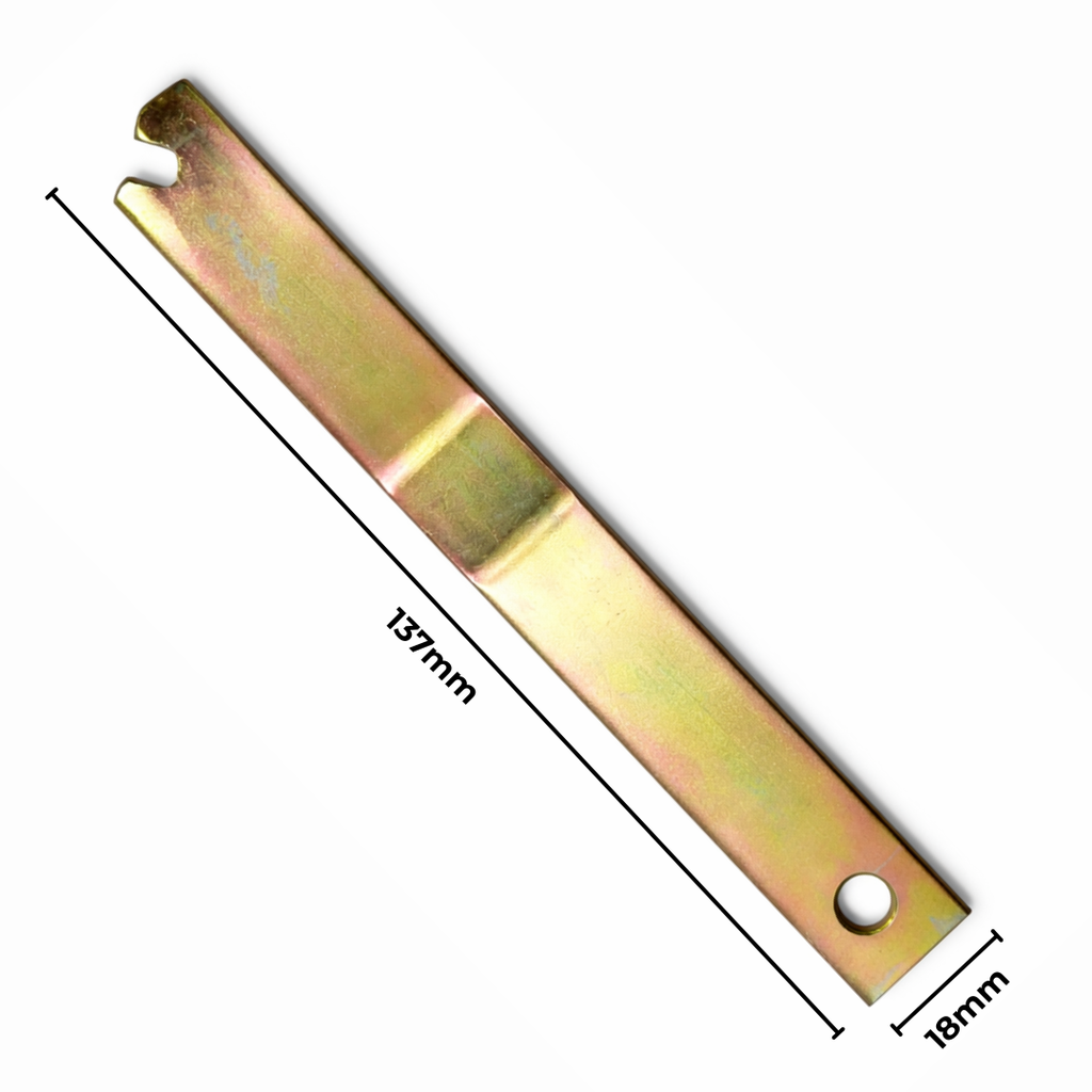 Hanger Security T-Wrench 18X137mm Each Silver