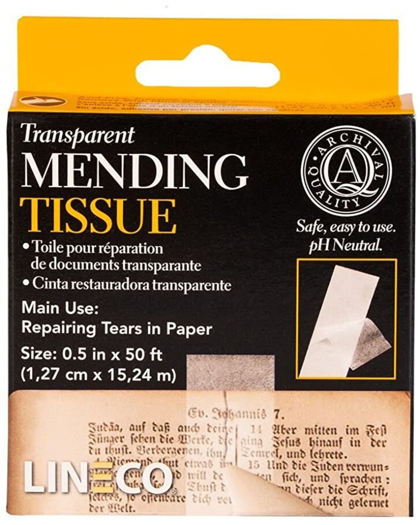 Tape Conservation Mending Tissue Acid Free
