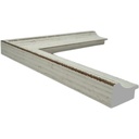 PS Moulding W 40 X H 21 X L 2900mm White Wash