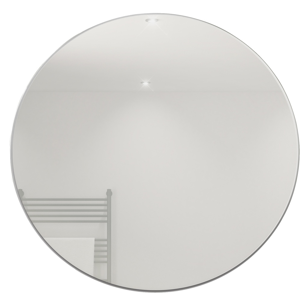 Mirror Round 1000mm Silver