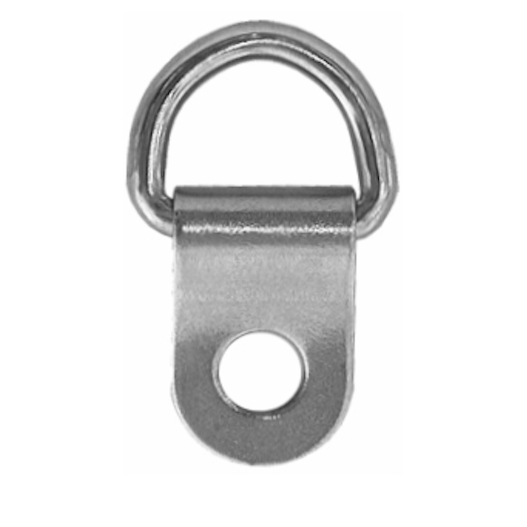Hanger D-Ring 15X24mm 100 Pack Silver