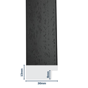 Q-Moulding W 30 X H 13 X L 2900mm Mahogany