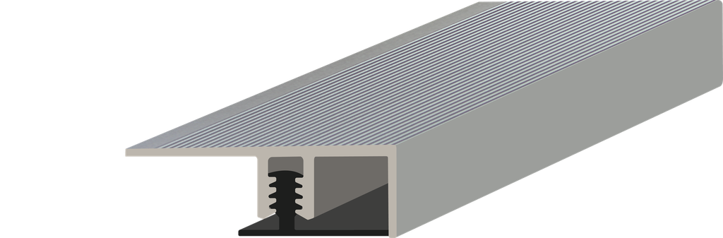 ALU END PROFILE SILVER