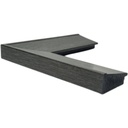 PS MOULDING W 58 X H 25 X L 2900MM DARK GREY