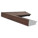 PS MOULDING W 58 X H 25 X L 2900MM MEDIUM WOODSTAIN