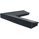 PS MOULDING W 58 X H 25 X L 2900MM BLACK
