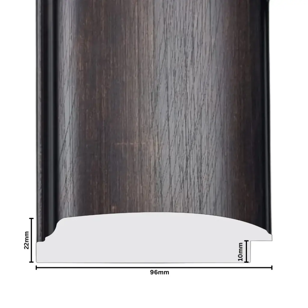 PS Moulding W 96 X H 22 X L 2900mm Bronze