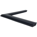 PS MOULDING W 29 X H 13 X L 2900MM BLACK