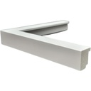 PS MOULDING W 25 X H 30 X L 2900MM GLOSS WHITE