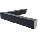 PS Moulding W 25 X H 30 X L 2900mm Black