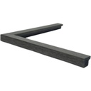 PS MOULDING W 20 X H 15 X L 2900MM DARK GREY