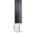 PS Moulding W 20 X H 20 X L 2900mm Coffee Bean