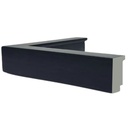 PS MOULDING W 30 X H 42 X L 2900MM BLACK