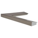 PS MOULDING W 42 X H 17 X L 2900MM PEWTER