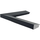 PS Moulding W 42 X H 17 X L 2900mm Black