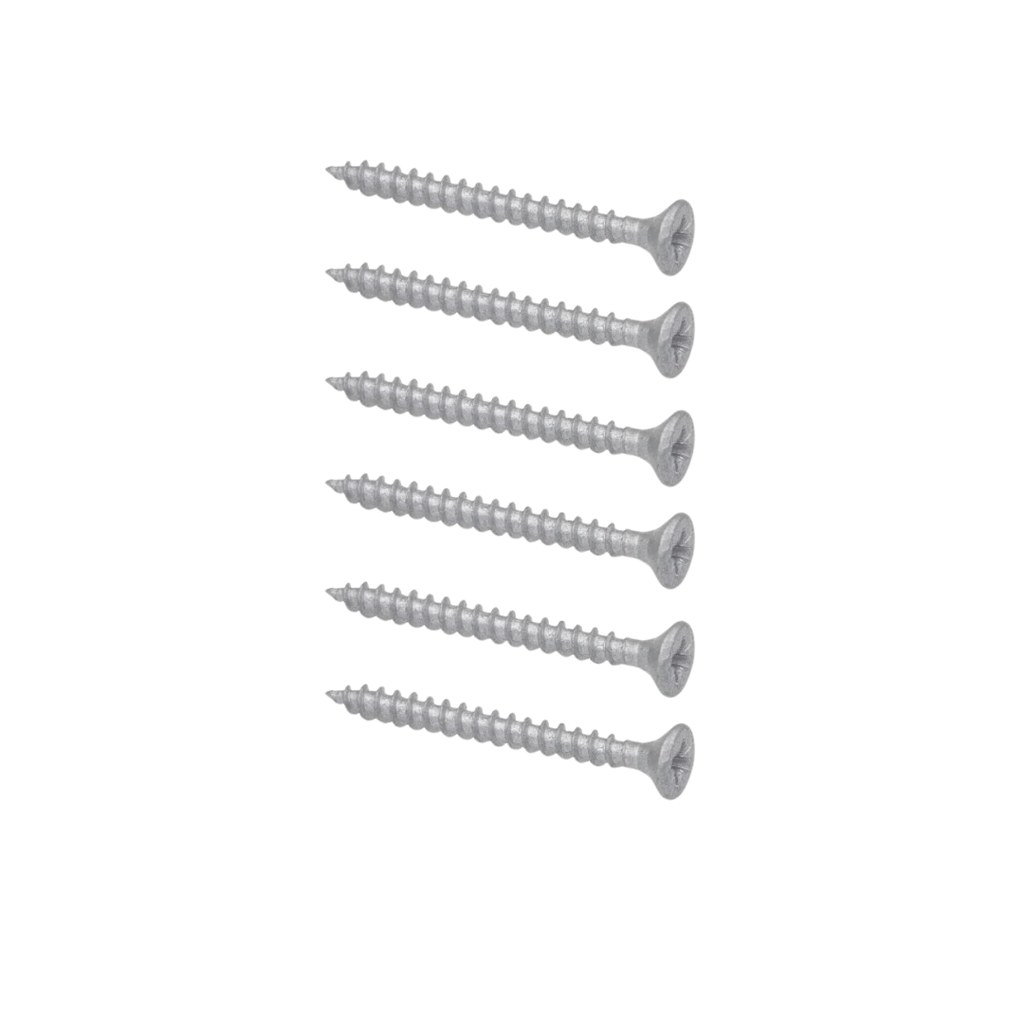 STAS Screw Sunk Head Alu 6 Pack
