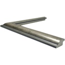 PS MOULDING W 30 X H 15 X L 2900MM SILVER