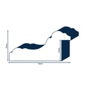 Q-Moulding W 46 X H 23 X L 2900mm Gold