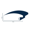 PS MOULDING W 49 X H 19 X L 2900MM COFFEE BEEN