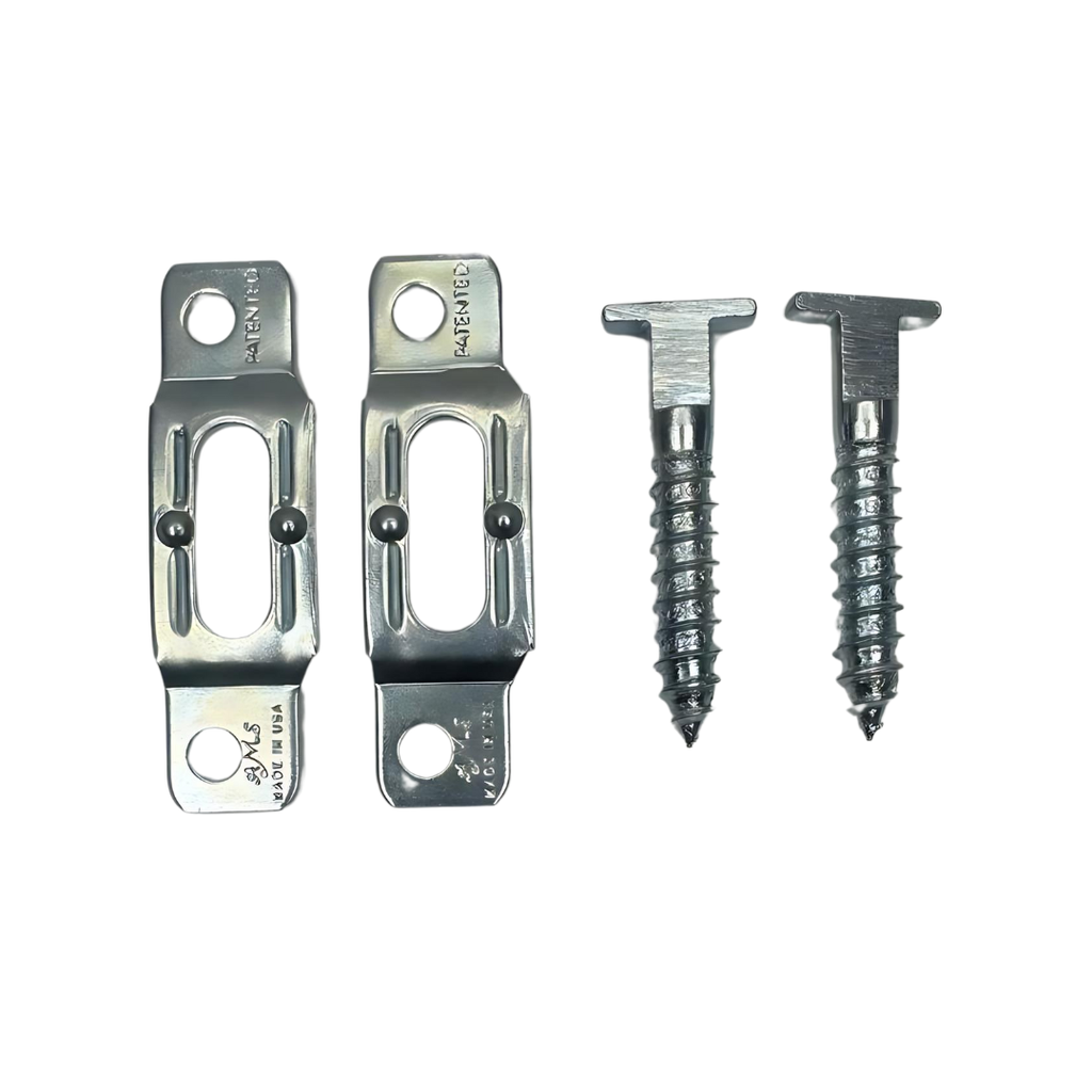 HANGER SECURITY T-KIT 1 PACK SILVER