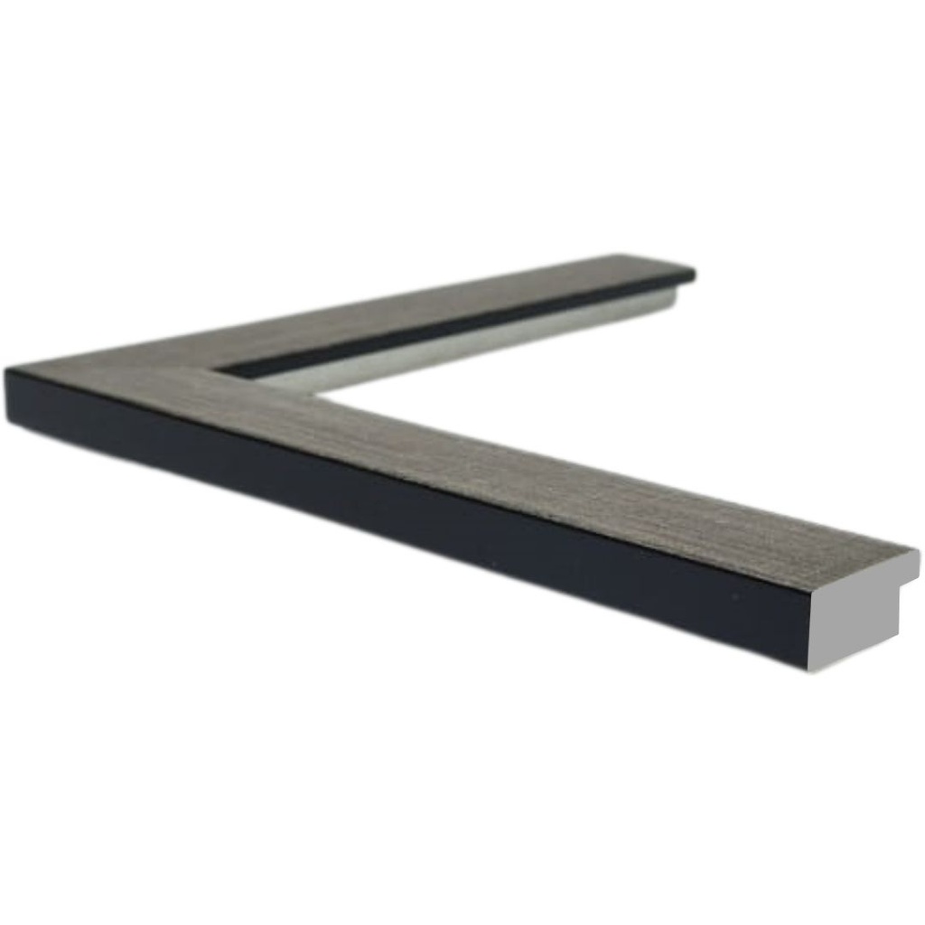 PS Moulding W 30 X H 13 X L 2900mm Brown White Wash