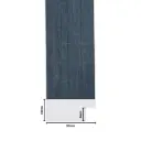 PS Moulding W 30 X H 13 X L 2900mm Pale Blue White Wash