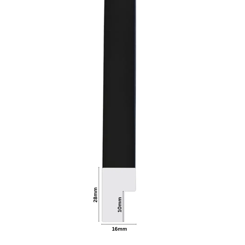PS Moulding W 16 X H 24 X L 2900mm Black