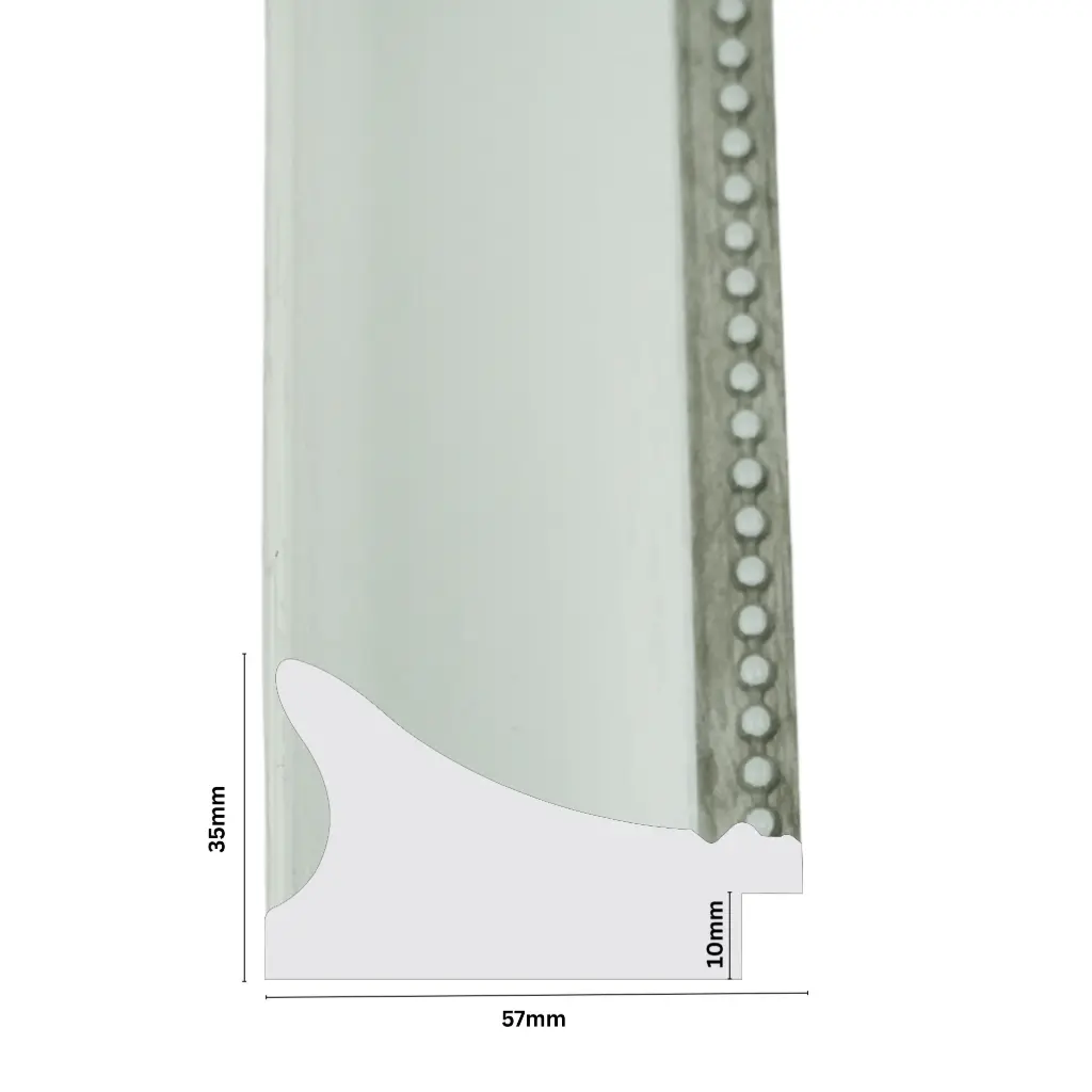 PS Moulding W 57 X H 35 X L 2900mm White