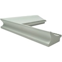 PS MOULDING W 57 X H 35 X L 2900MM WHITE