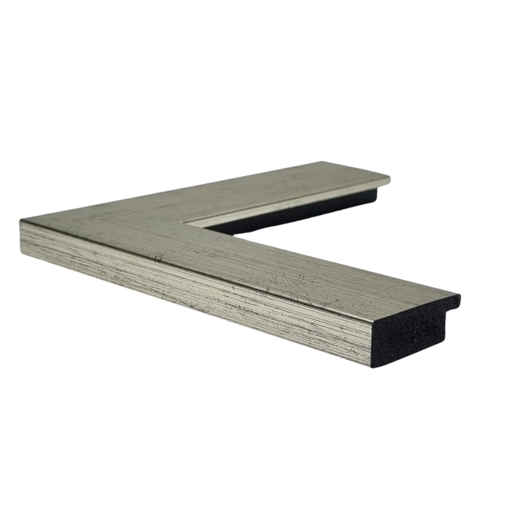 Q-MOULDING W 50 X H 17 X L 2900MM SILVER