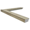 PS Moulding W 30 X H 13 X L 2900mm White Wash