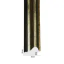PS Moulding W 40 X H 20 X L 2900mm Antique Silver