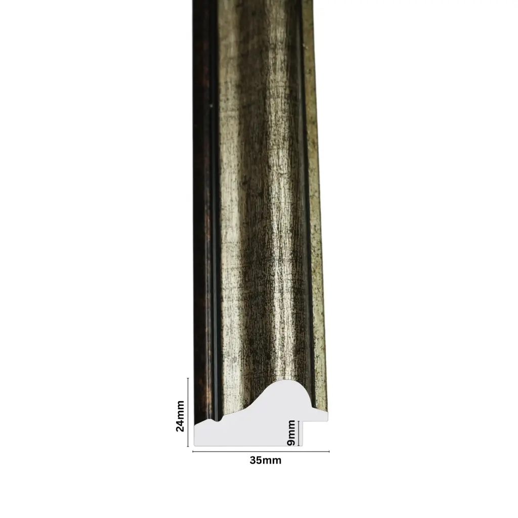 PS Moulding W 40 X H 20 X L 2900mm Antique Gold