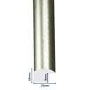 Q-Moulding W 21 X H 13 X L 2900mm Silver