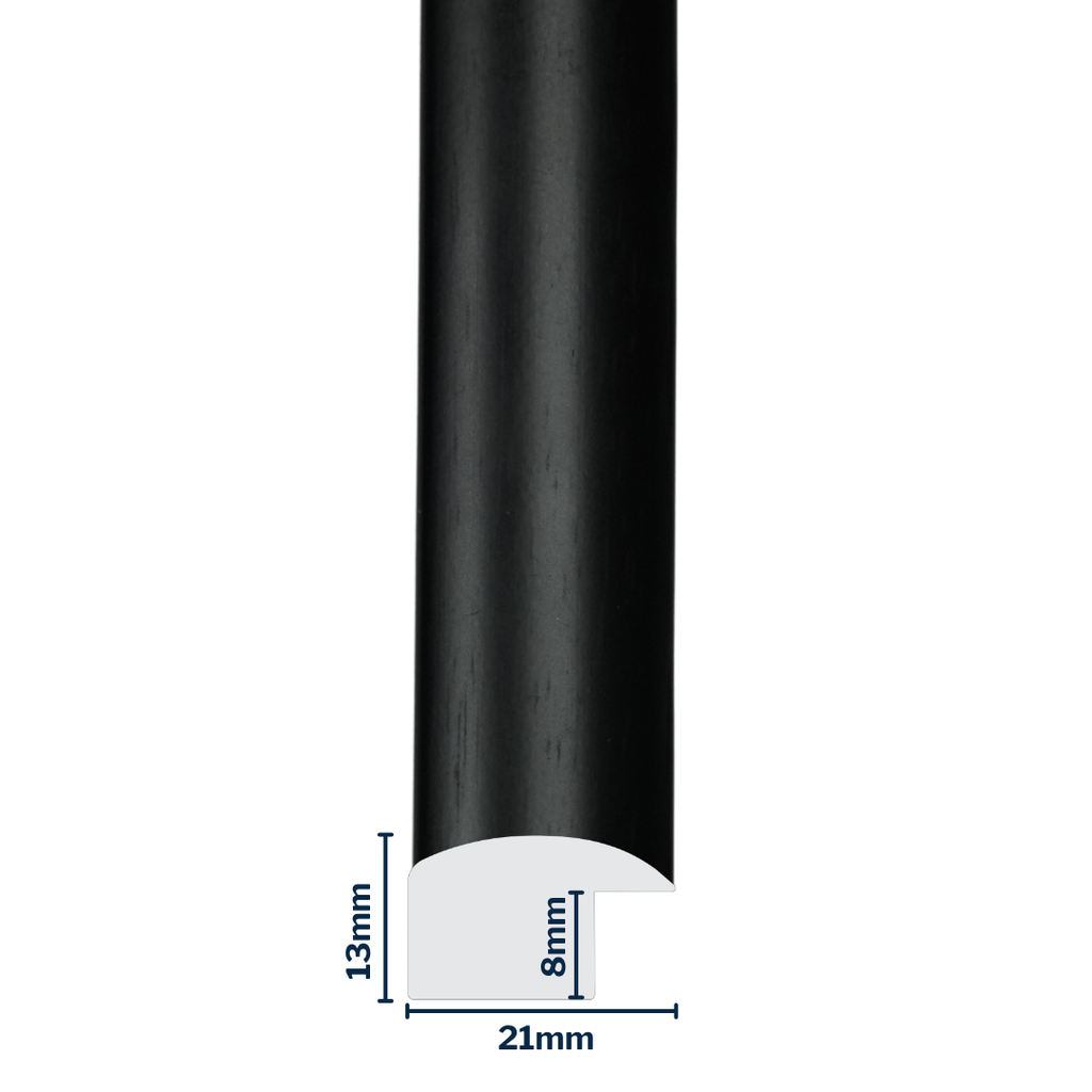 Q-Moulding W 21 X H 13 X L 2900mm Coffee Bean