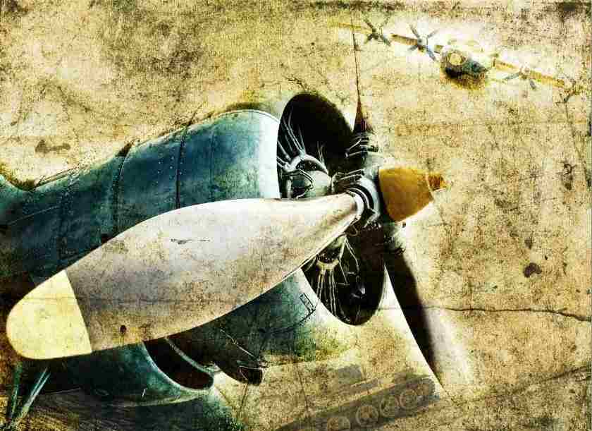 MF010 - AIRCRAFT ENGINE 900 X 600