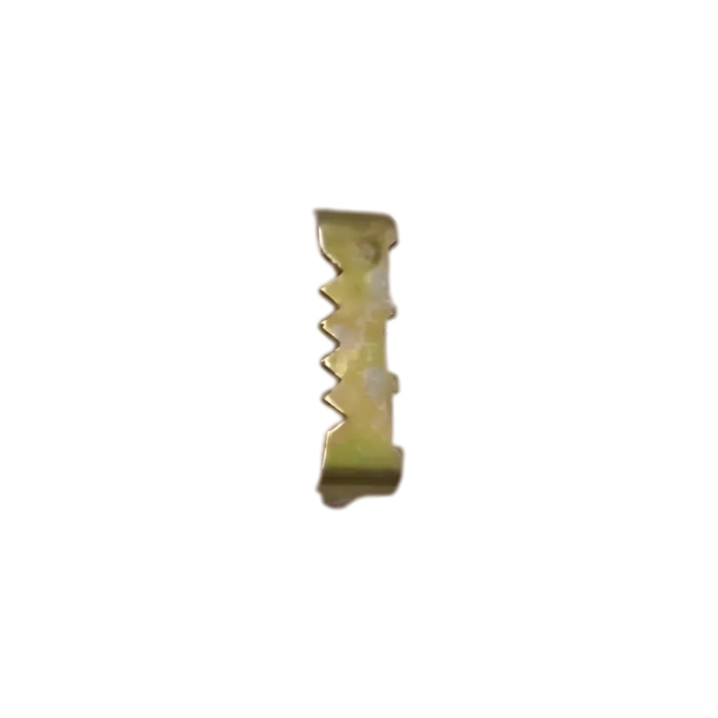 Hanger Sawtooth Self Fix 7X24mm 100 Pack Gold