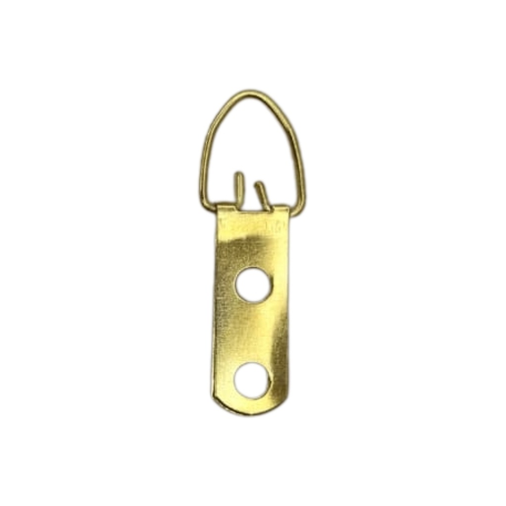 Hanger 2 Hole Strap 15X45mm 100 Pack Gold
