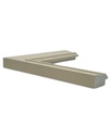 PS MOULDING W 41 X H 20 X L 2900MM CREAM 