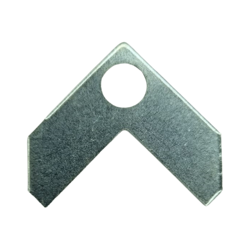 Plain Corners Aluminium 200 Pack