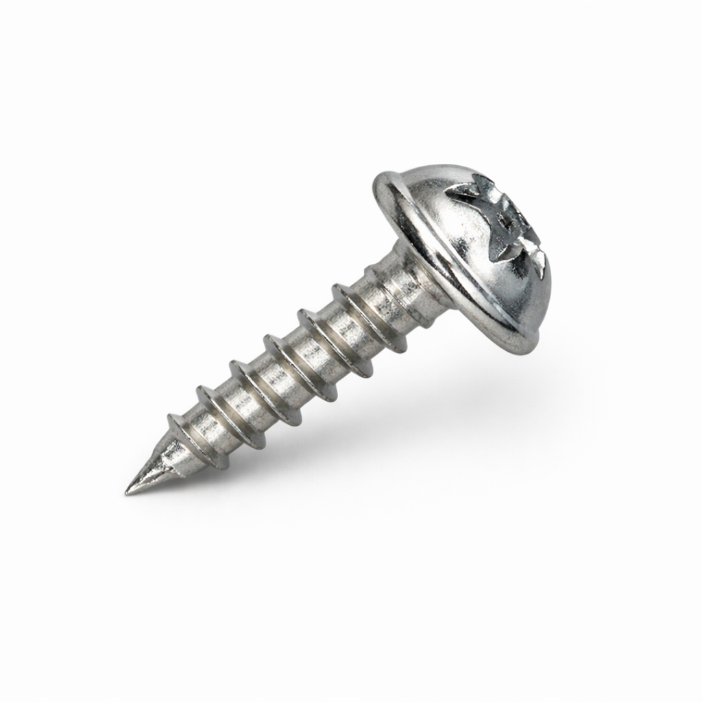 Screw 3X10mm 100 Pack Silver